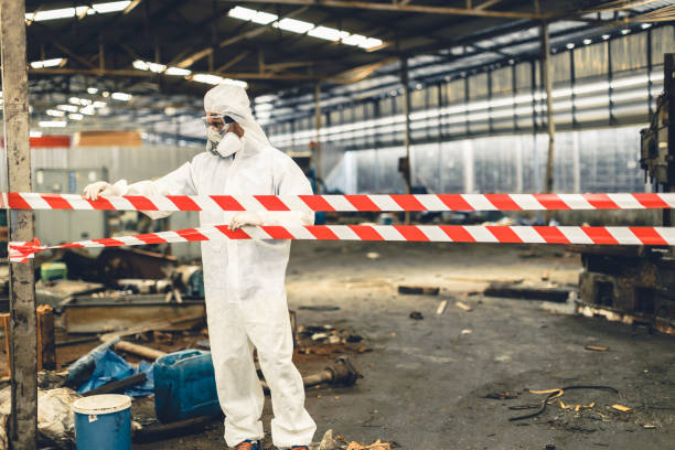Professional Biohazard technician working in Harrison, NJ